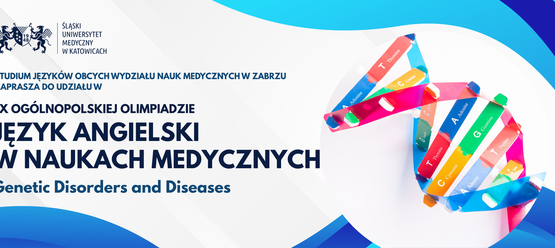 IX OGÓLNOPOLSKA OLIMPIADA  2025/26 „JĘZYK ANGIELSKI W NAUKACH MEDYCZNYCH”